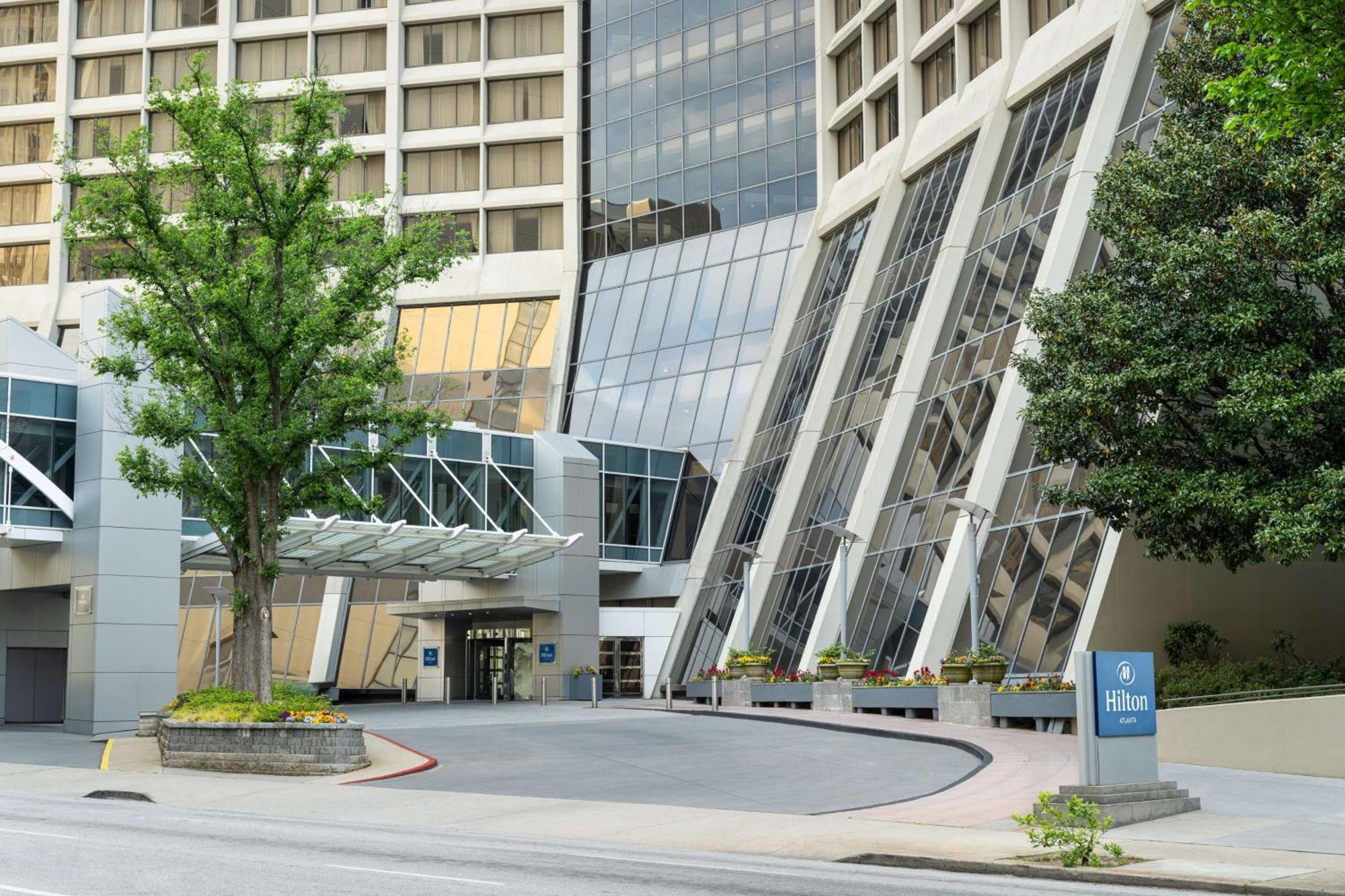 Hilton Atlanta Hotel Exterior foto