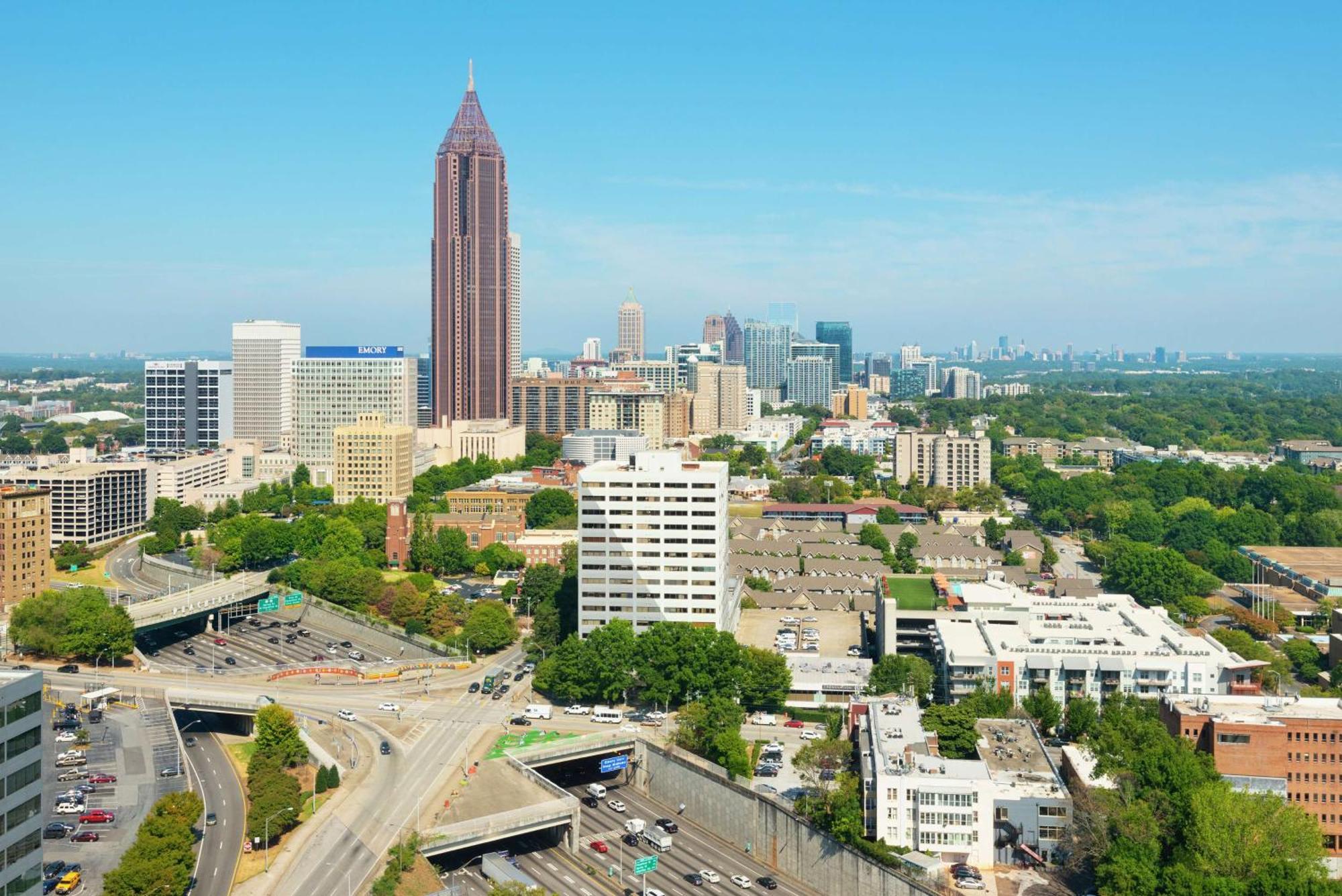 Hilton Atlanta Hotel Exterior foto