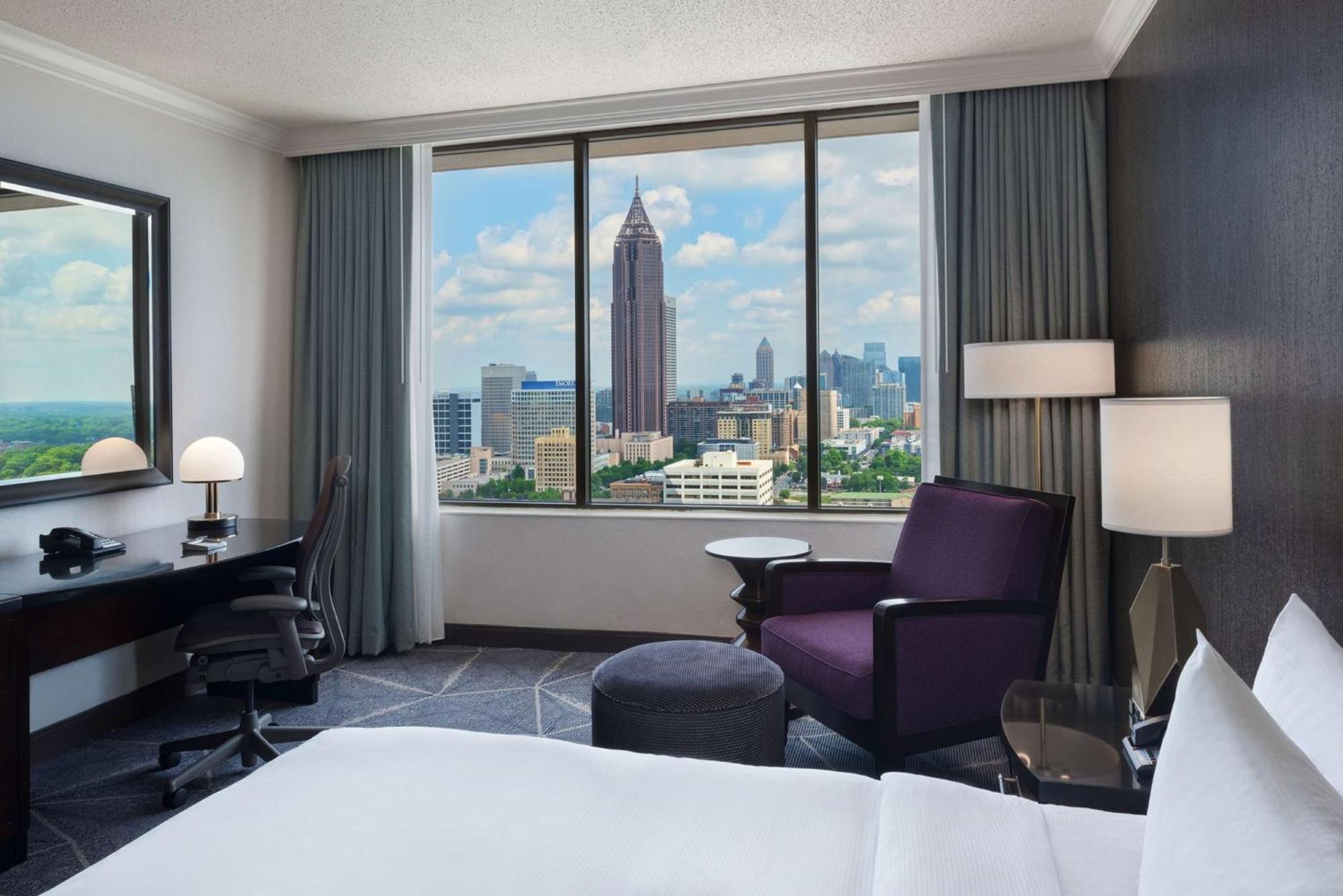 Hilton Atlanta Hotel Exterior foto